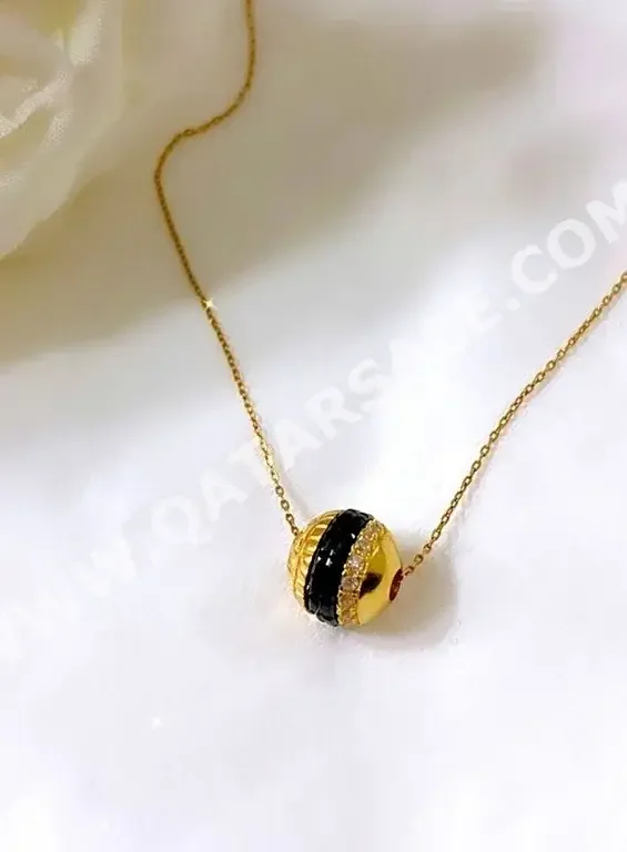 Gold Necklace  Italy  Woman  By Item ( Designers )  Yellow Gold  18k