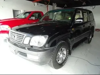 Lexus  LX  470  2002  Automatic  280,000 Km  8 Cylinder  Four Wheel Drive (4WD)  SUV  Black  With Warranty