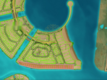 Lands For Sale in Lusail, Qetaifan Islands South, Area Size 2,246 Square Meters