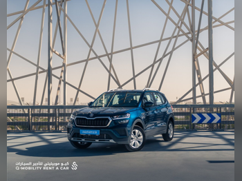 سكودا كوشاك 3 سلندر SUV دفع ثنائي 2x4 أزرق 2026