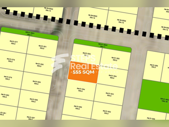 Lands For Sale in Lusail, Area Size 555 Square Meters