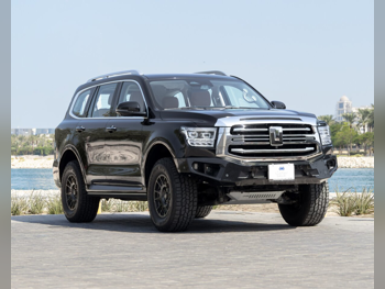 جي دبليو إم تانك 500 SUV 6 سلندر 4x4 لون أسود موديل 2026