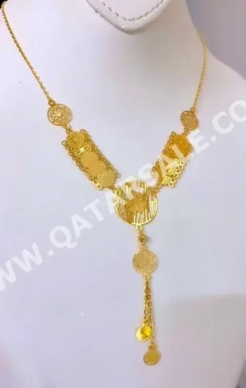 Gold Necklace  Turkey  Woman  By Item ( Designers )  Yellow Gold  21k