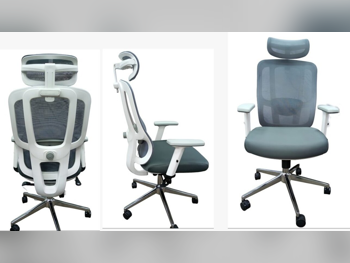 Sillas de oficina y gaming Merir Furniture, Silla ejecutiva, negra