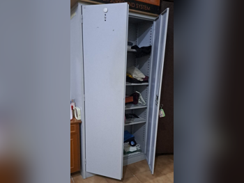 Gabinetes de almacenamiento, gris