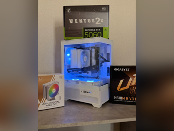 کامپیوتر گیمینگ، اینتل Core i5، انویدیا جیفورس RTX 5060، 8 گیگابایت، 16 گیگابایت (2x8) DDR4، SSD با ظرفیت 1 ترابایت، بدون HDD، 2023