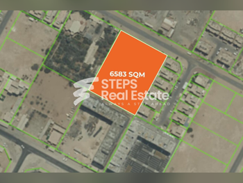 Lands For Sale in Umm Salal, Umm Salal Ali, Area Size 6,583 Square Meter