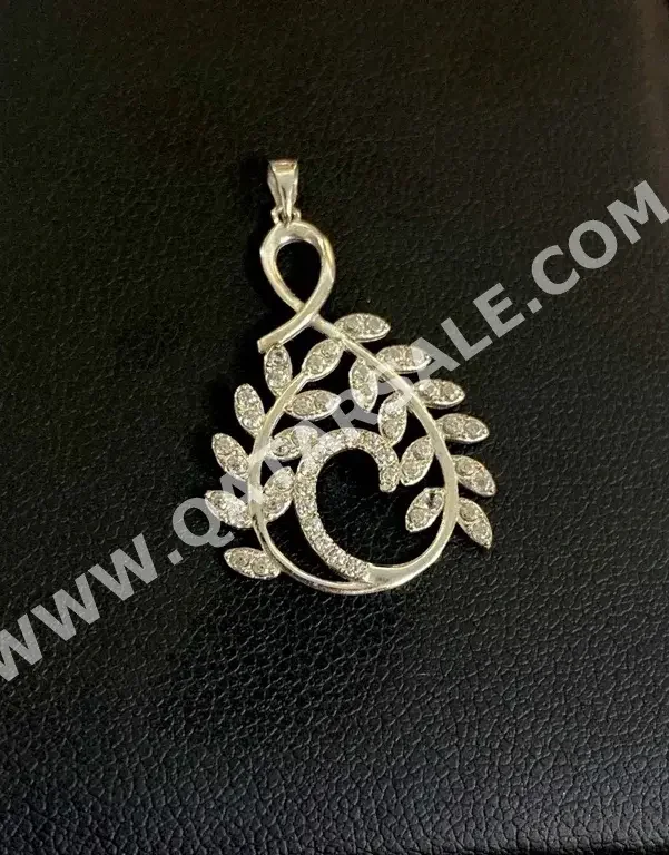 Gold Pendants  Italy  Woman  By Item ( Designers )  White Gold  18k