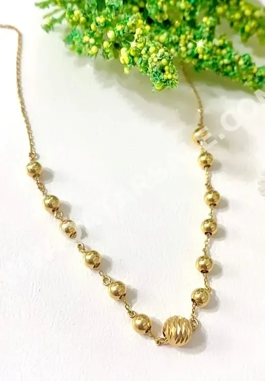 Gold Necklace  Italy  Woman  By Item ( Designers )  Yellow Gold  18k