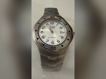 Watches, Quartz Watch, Silver, Men Watches