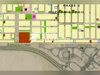 Lands For Sale in Lusail, Area Size 400 Square Meter