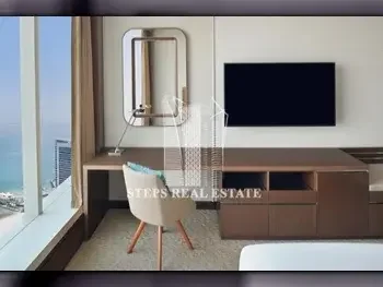 2 Bedrooms  Apartment  For Rent  in Doha -  West Bay  Fully Furnished