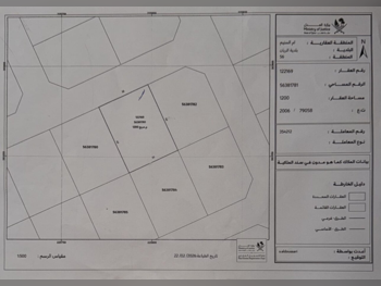Lands For Sale in Al Rayyan, Abu Hamour, Area Size 1,200 Square Meter