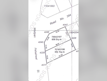 Lands For Sale in Al Daayen, Al Khisah, Area Size 600 Square Meter