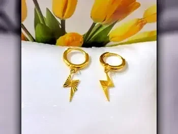 Gold Earring  Turkey  Woman  By Item ( Designers )  Yellow Gold  21k