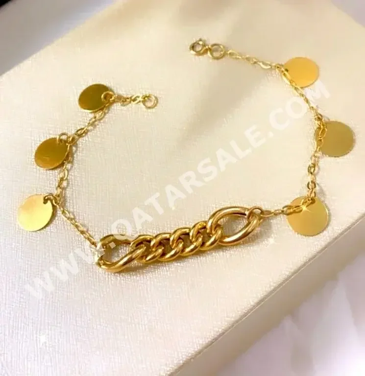 Gold Bracelet  Turkey  Woman  By Item ( Designers )  Yellow Gold  21k