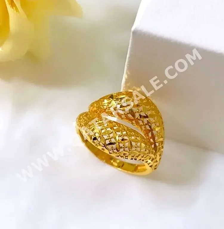 Gold Ring  Turkey  Woman  By Item ( Designers )  Yellow Gold  21k