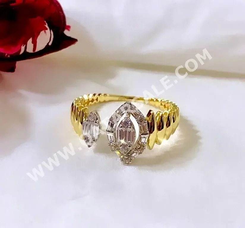 Gold Ring  Italy  Woman  By Item ( Designers )  Yellow Gold  18k