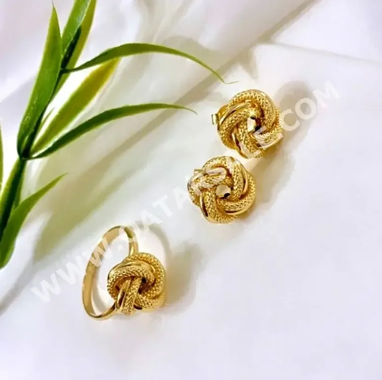 Gold Half Set  Italy  Woman  By Weight  Yellow Gold  18k