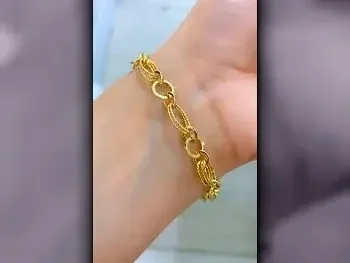 Gold Bracelet  Italy  Woman  By Item ( Designers )  Yellow Gold  18k