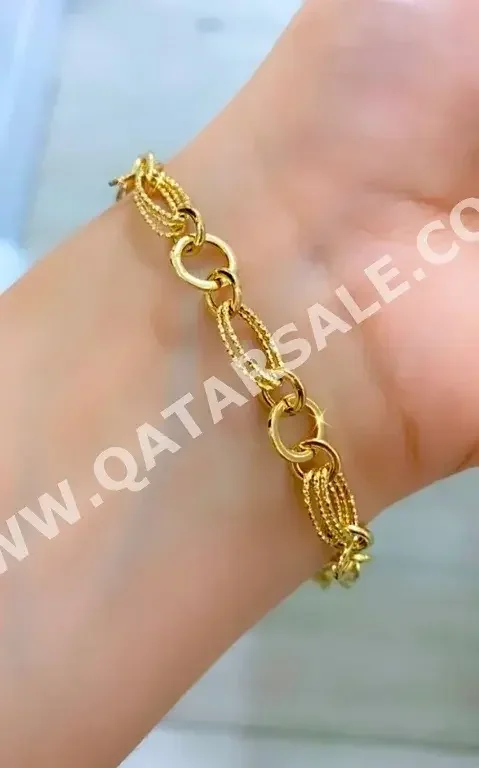 Gold Bracelet  Italy  Woman  By Item ( Designers )  Yellow Gold  18k