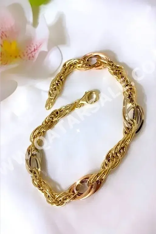 Gold Bracelet  Italy  Woman  By Item ( Designers )  Yellow Gold  18k