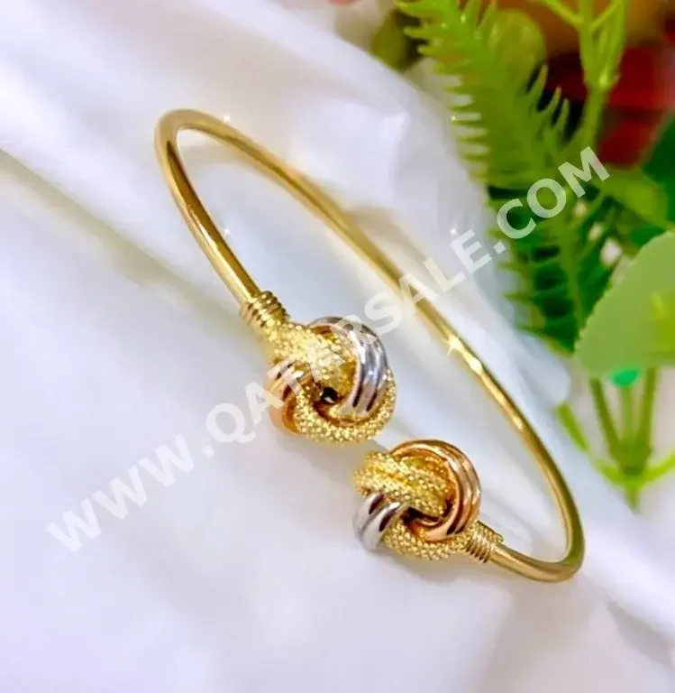 Gold Bracelet  Italy  Woman  By Item ( Designers )  mixed colour  18k