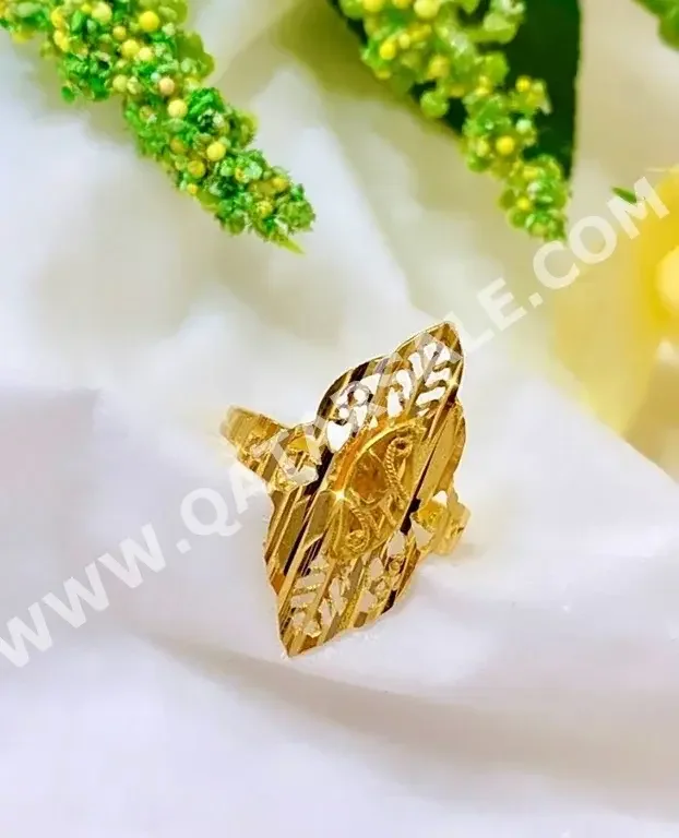 Gold Ring  Turkey  Woman  By Item ( Designers )  Yellow Gold  21k