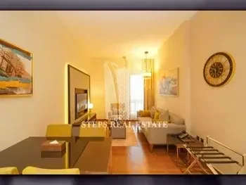 2 Bedrooms  Apartment  For Rent  in Doha -  Al Sadd  Fully Furnished