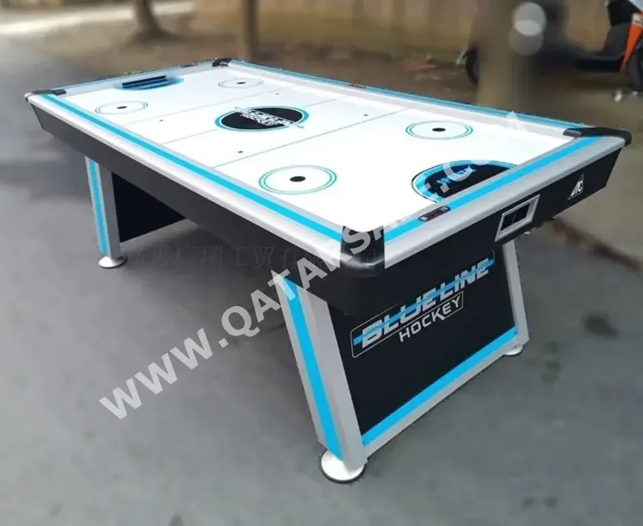 Blue & White  Hockey Table