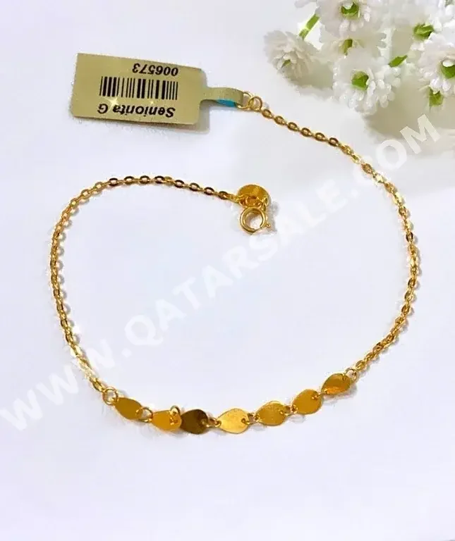 Gold Bracelet  Turkey  Woman  By Item ( Designers )  Yellow Gold  21k