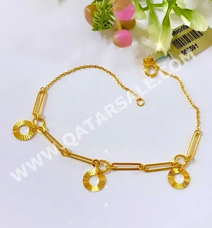 Gold Bracelet  Turkey  Woman  By Item ( Designers )  Yellow Gold  21k