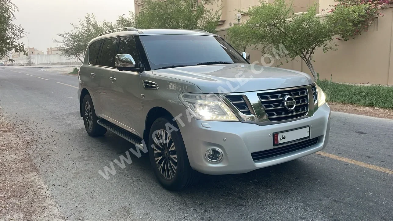 Patrol Musical Instruments Nissan Patrol Platinum Silver 2016 For Sale in Qatar