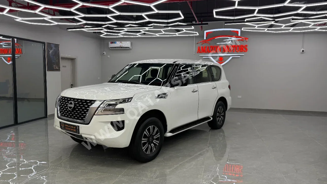 Patrol Musical Instruments Nissan Patrol XE White 2023 For Sale in Qatar