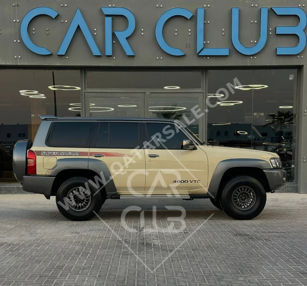 Patrol Musical Instruments Nissan Patrol Super Safari Beige 2023 For Sale in Qatar