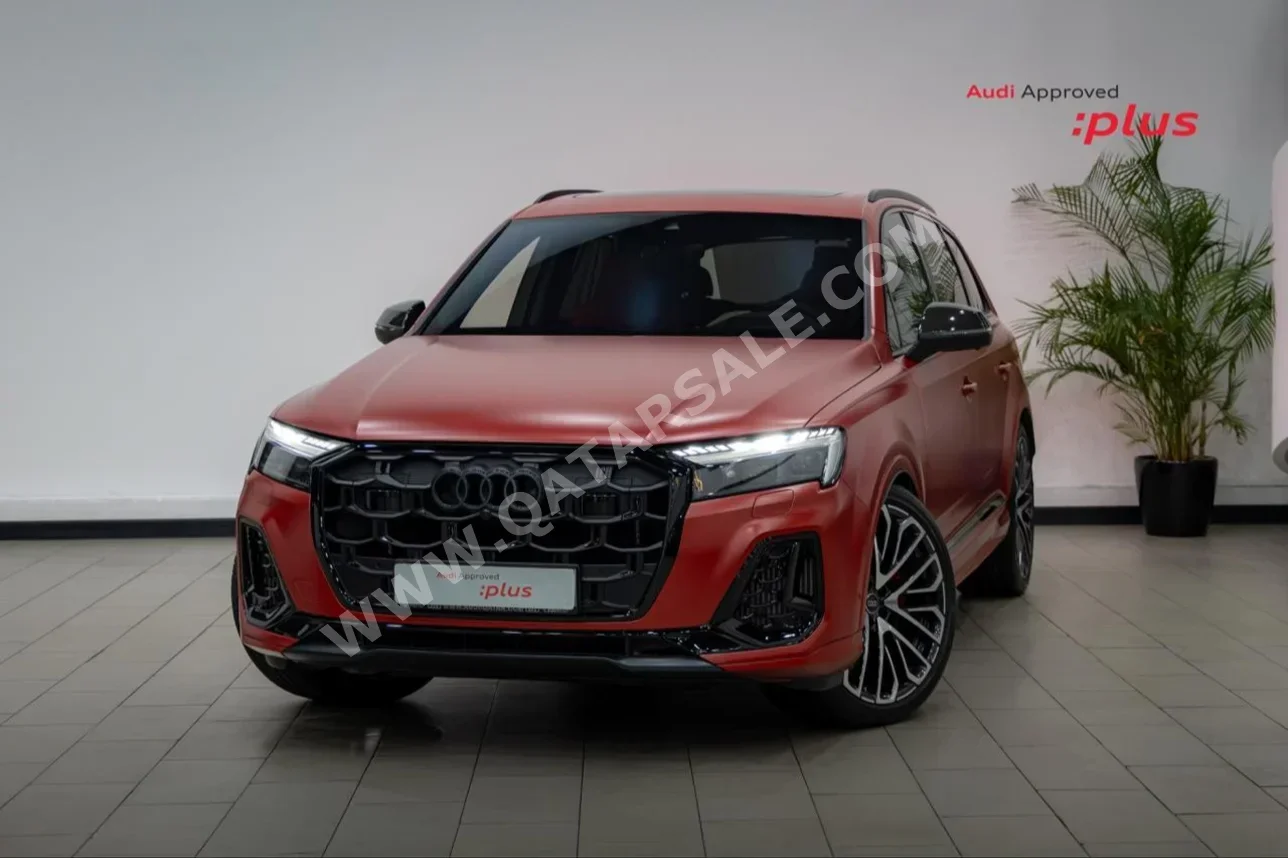 Audi SQ7 Red 2025 For Sale in Qatar