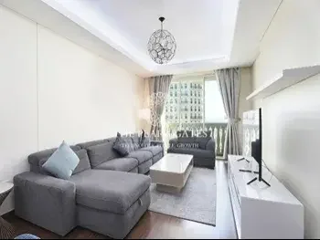 1 Bedrooms  Apartment  For Rent  in Doha -  The Pearl  Fully Furnished