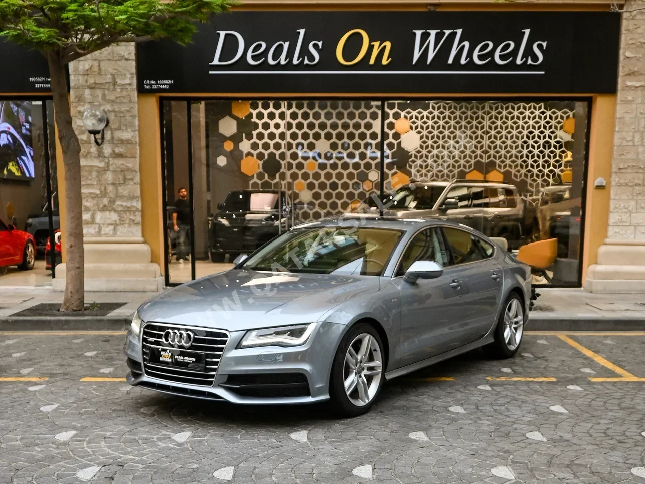 Audi A7 3.0 T-Quattro Silver 2012 For Sale in Qatar
