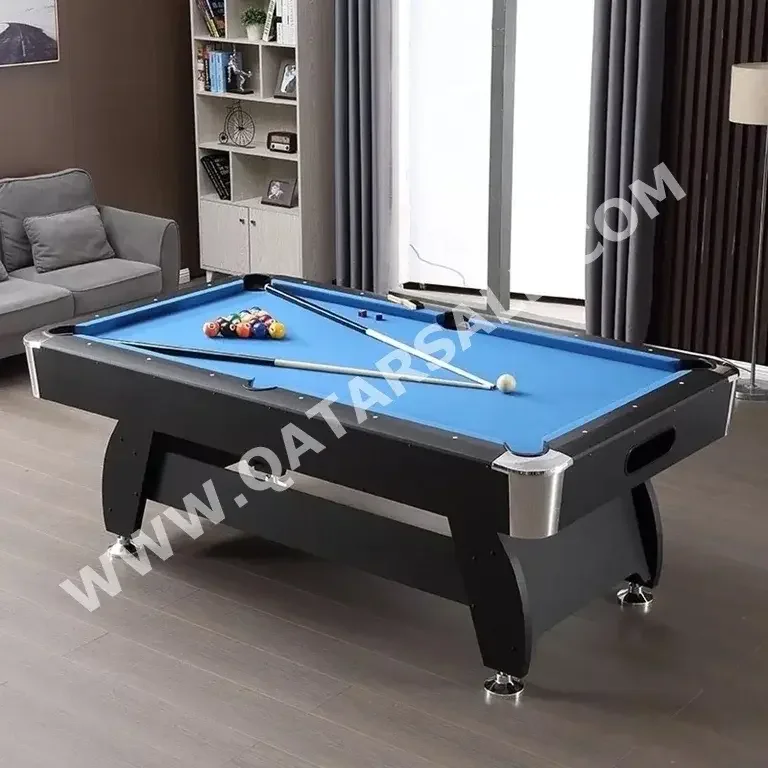 Blue  Billiard Table