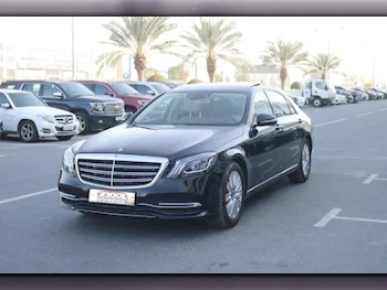 Mercedes-Benz  S-Class  450  2018  Automatic  44,000 Km  6 Cylinder  Rear Wheel Drive (RWD)  Sedan  Black