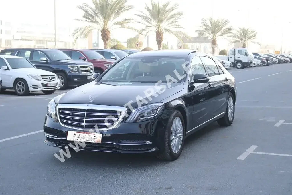 Mercedes-Benz  S-Class  450  2018  Automatic  44,000 Km  6 Cylinder  Rear Wheel Drive (RWD)  Sedan  Black