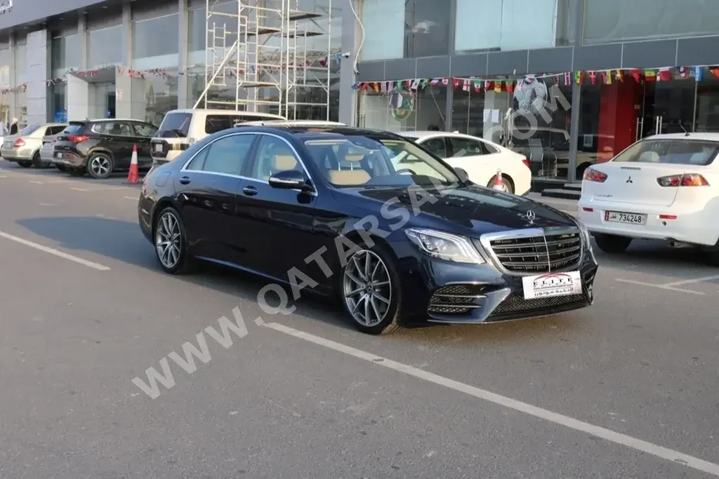 Mercedes-Benz  S-Class  450  2018  Automatic  35,200 Km  6 Cylinder  Rear Wheel Drive (RWD)  Sedan  Black  With Warranty