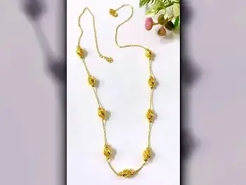 Gold Necklace  Turkey  Woman  By Weight  5.76 Gram  Yellow Gold  21k