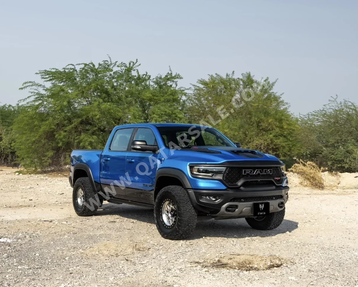 Dodge Ram TRX Blue 2022 For Sale in Qatar