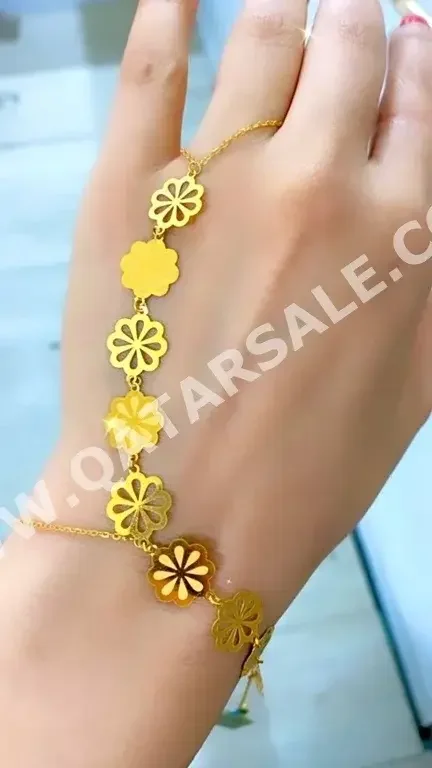 Gold Bracelet  Turkey  Woman  By Item ( Designers )  Yellow Gold  21k