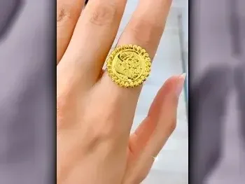 Gold Ring  Turkey  Woman  By Item ( Designers )  Yellow Gold  21k