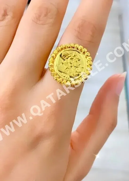 Gold Ring  Turkey  Woman  By Item ( Designers )  Yellow Gold  21k