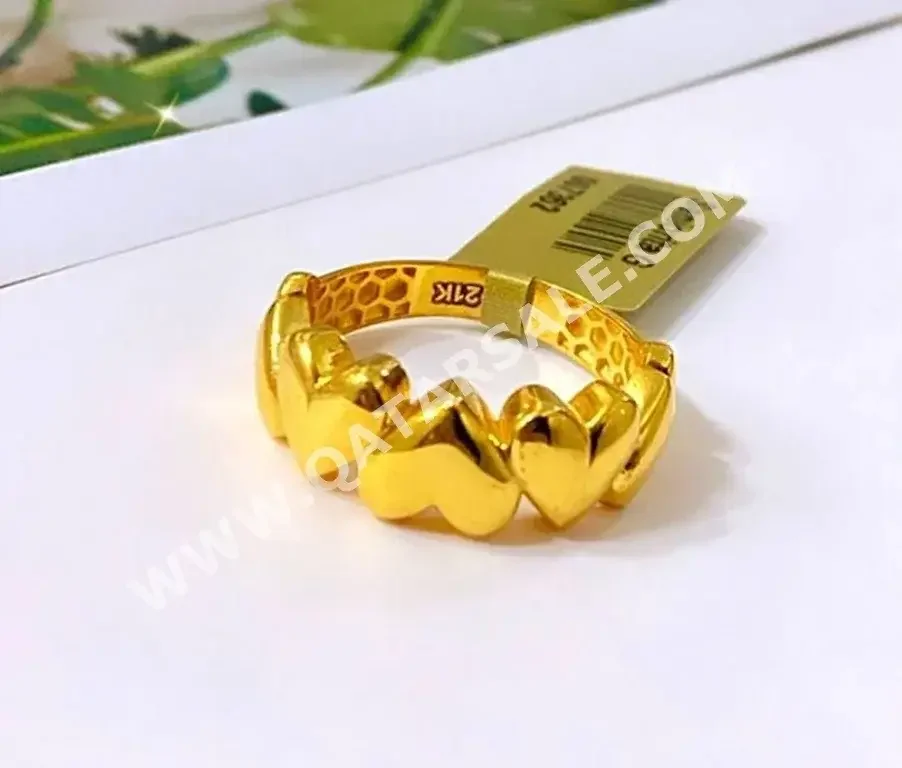 Gold Ring  Turkey  Woman  By Item ( Designers )  Yellow Gold  21k