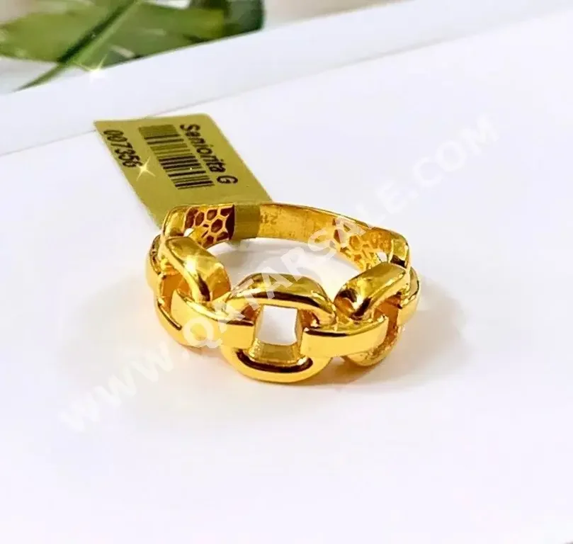 Gold Ring  Turkey  Woman  By Weight  5.16 Gram  Yellow Gold  21k