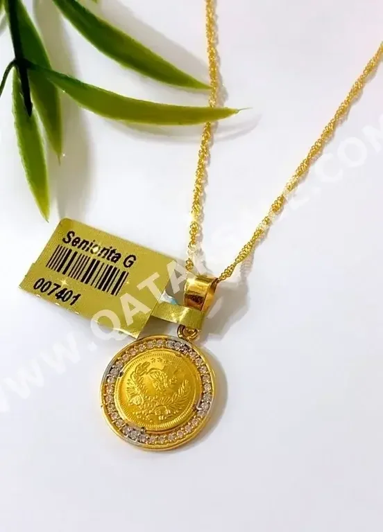 Gold Necklace  Turkey  Woman  By Item ( Designers )  Yellow Gold  21k